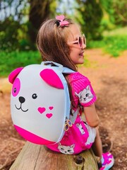 boppi White Tiny Trekker Backpack - Image 1 of 3