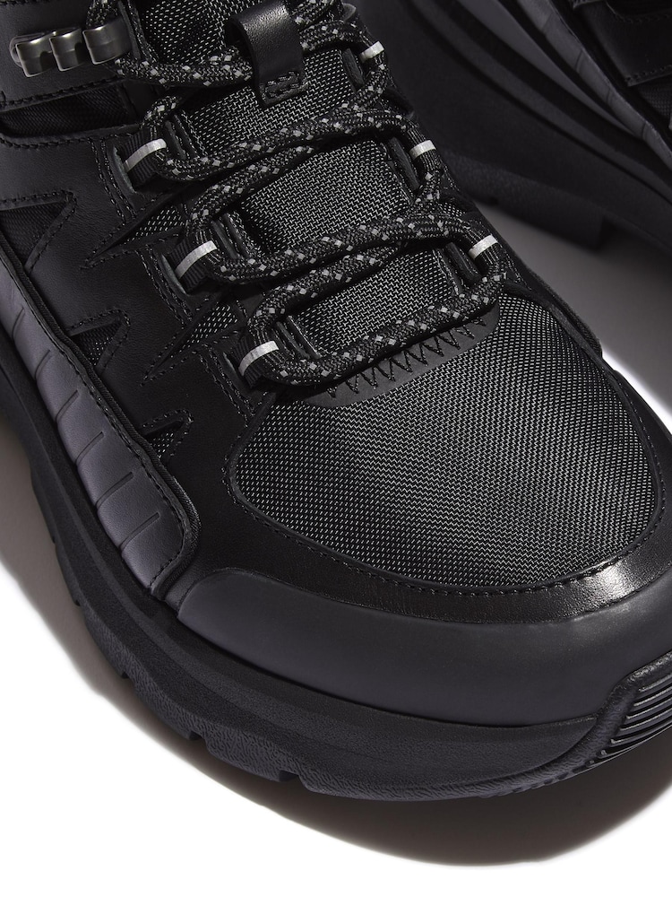 Fitflop Neo-D-Hyker Leather-Mix Walking Boots - Image 4 of 4
