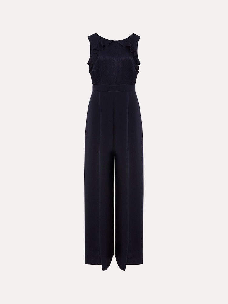 Phase Eight Blue Atlanta Burnout Jumpsuit - Image 6 of 6