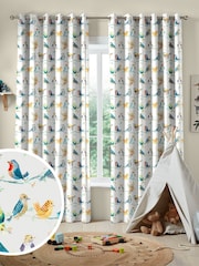 Voyage Sunshine Birdy Branch Made To Measure Curtains - Image 1 of 9