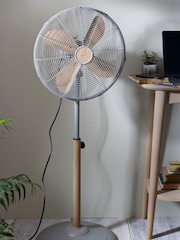 Grey Malvern Pedestal Fan - Image 2 of 5