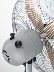 Grey Malvern Pedestal Fan - Image 3 of 5