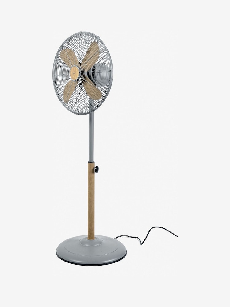 Grey Malvern Pedestal Fan - Image 5 of 5