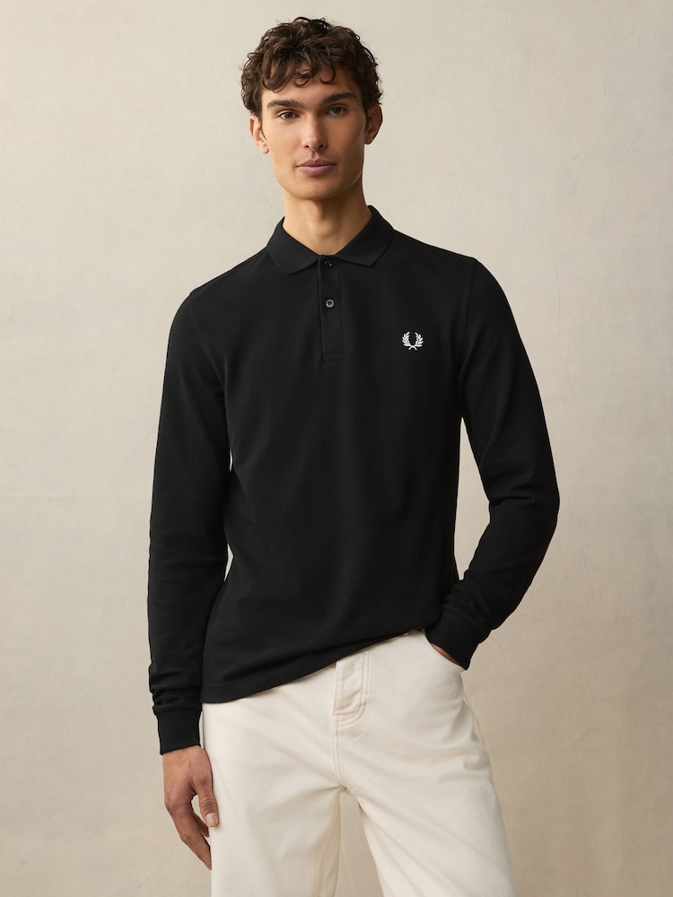 Fred Perry Plain Polo Shirt - Image 1 of 5
