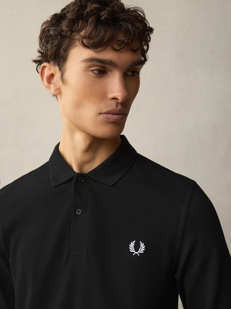 Fred Perry Plain Polo Shirt - Image 4 of 5