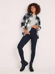 FatFace Blue Meribel High Rise Leggings - Image 1 of 5