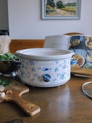 Laura Ashley Blue China Rose 3.5L Slow Cooker - Image 4 of 6