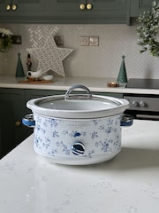 Laura Ashley Blue China Rose 3.5L Slow Cooker - Image 6 of 6