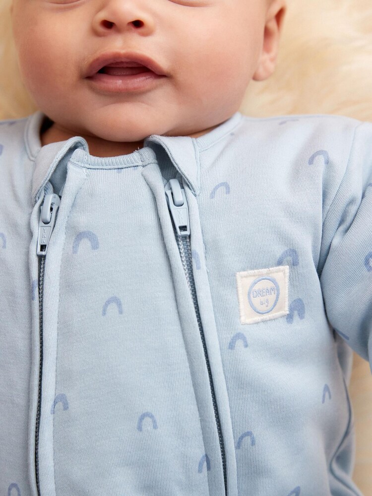 Blue 2.5 Tog Wadded Single Sleepsuit - Image 3 of 5