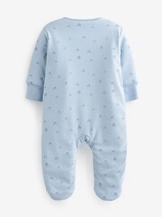 Blue 2.5 Tog Wadded Single Sleepsuit - Image 5 of 5
