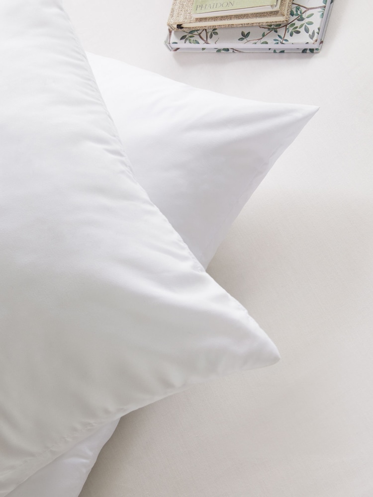 2 Pack Natural Defence Anti-Allergy Medium Pillows - Image 4 of 5