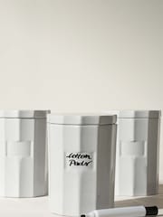 Truly Grey Ceramic Storage Jar - Image 1 of 2