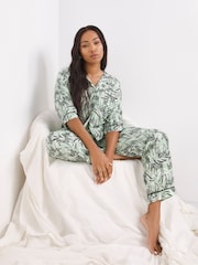 Simply Be Pretty Secrets Viscose Pyjama Set - صورة 2 من 4