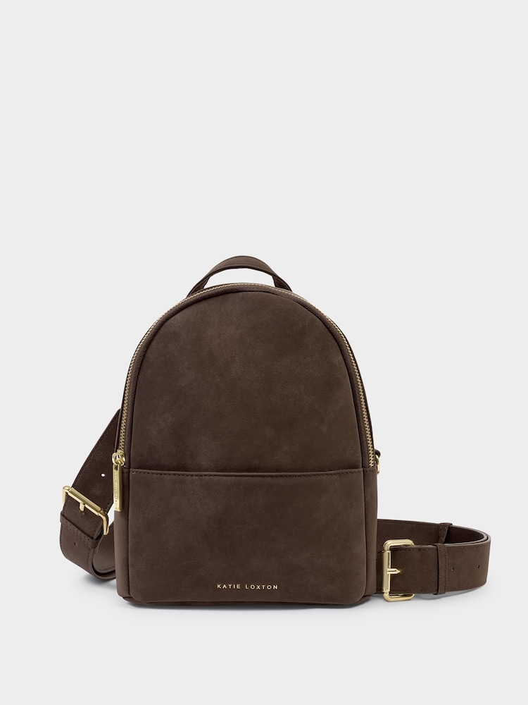 Katie Loxton Brown Mika Small Backpack - Image 2 of 5
