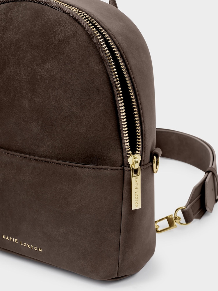 Katie Loxton Brown Mika Small Backpack - Image 5 of 5