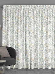 Green Nordic Made To Measure 100% Cotton Curtains - Image 2 of 9