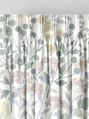 Green Nordic Made To Measure 100% Cotton Curtains - Image 5 of 9