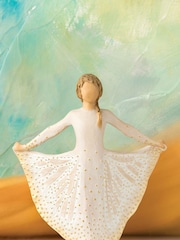 Willow Tree Cream Butterfly Ornaments Figurine - Image 2 of 4