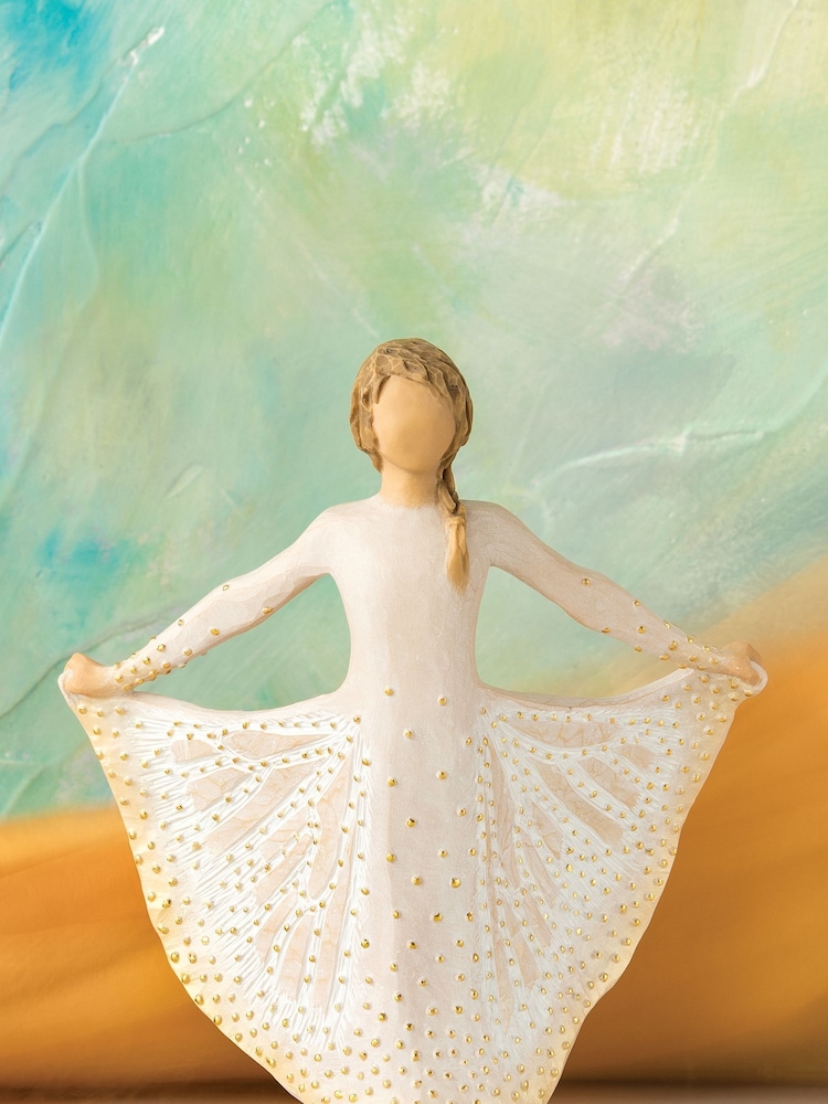 Willow Tree Cream Butterfly Ornaments Figurine - Image 2 of 4