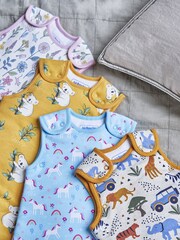 JoJo Maman Bébé Print 2.5 Tog Baby Sleeping Bag - Image 3 of 7