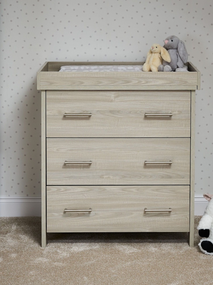 Obaby Grey Wash Nika Changing Unit - Image 1 of 4