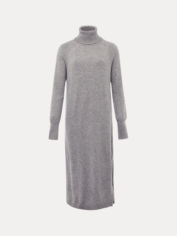 Phase Eight Grey Seline Wool Blend Dress with Cashmere - Image 7 of 7