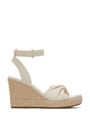 TOMS Vegan Marisela Slubby Woven Sandals - Image 1 of 6