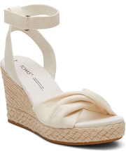 TOMS Vegan Marisela Slubby Woven Sandals - Image 2 of 6