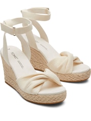 TOMS Vegan Marisela Slubby Woven Sandals - Image 3 of 6