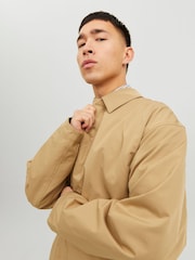JACK & JONES Brown Smart Trench Coat - Image 4 of 5