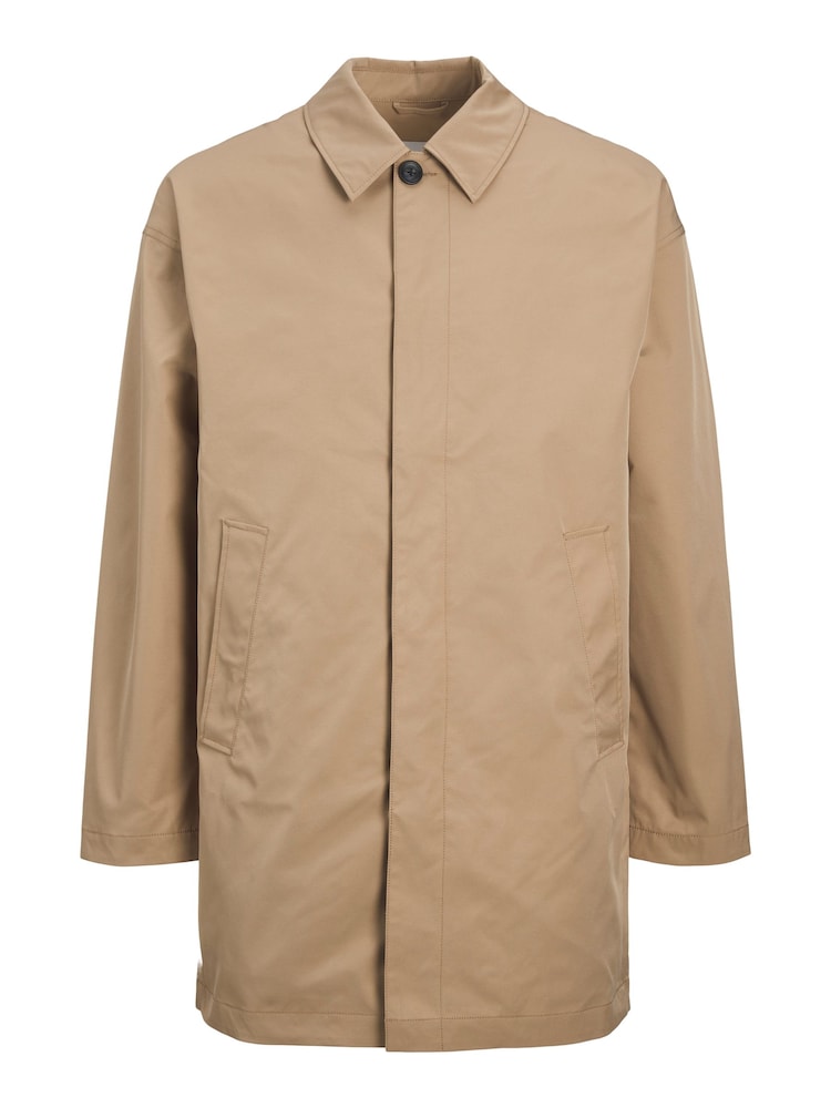 JACK & JONES Brown Smart Trench Coat - Image 5 of 5