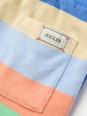 Joules Boys' Give Us A Wave Multi Stripe Relaxed Fit Towelling Shorts - Image 5 of 5