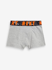 Black Camo Waistband 5 Pack Trunks (2-16yrs) - Image 2 of 7