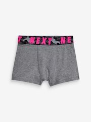 Black Camo Waistband 5 Pack Trunks (2-16yrs) - Image 3 of 7