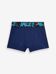 Black Camo Waistband 5 Pack Trunks (2-16yrs) - Image 6 of 7