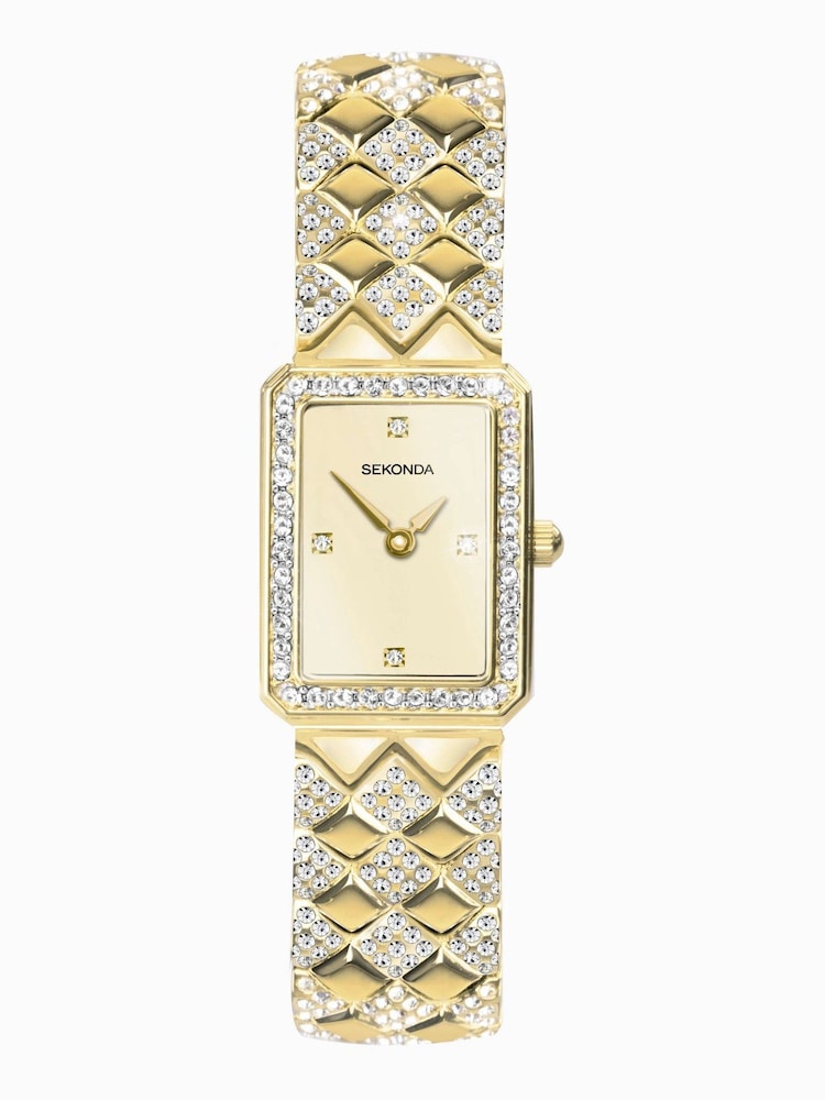 Sekonda Ladies Gold Tone Bracelet Watch - Image 1 of 5