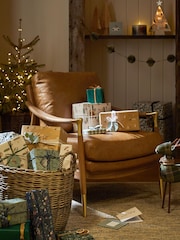 Set of 3 Berries Luxury Craft Christmas Wrapping Paper and Accessories - Image 3 of 5