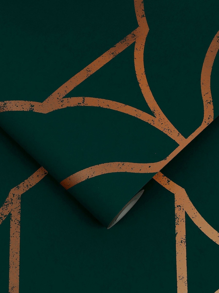 Graham & Brown Green Versailles 10M Wallpaper - Image 3 of 3