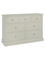 Bentley Designs Cotton Grey Ashby 3-4 Drawer Chest - Image 1 of 2
