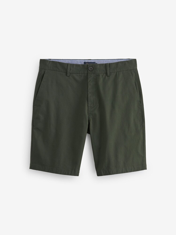 Dunkelgrün - Stretch-Chinoshorts - Bild 5 von 5