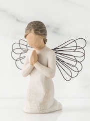 Willow Tree Cream Angel of Prayer Figurine - Image 1 of 4