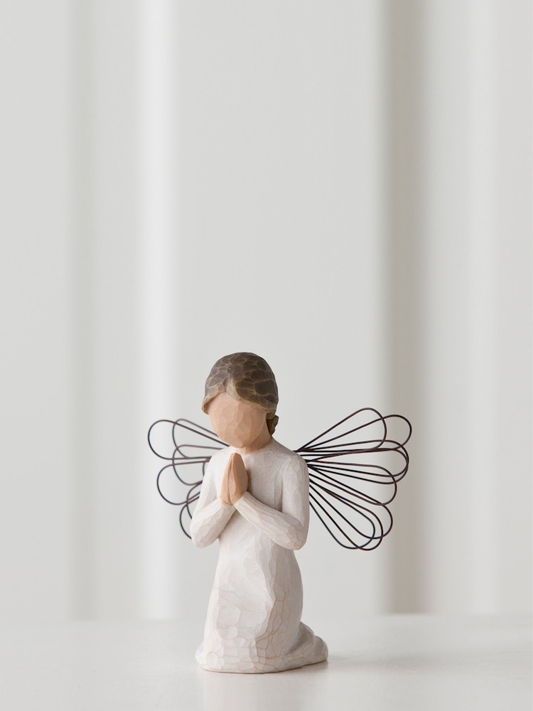 Willow Tree Cream Angel of Prayer Figurine - Image 2 of 4