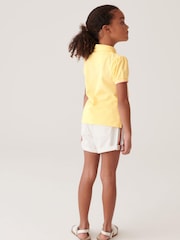 Gelb - Paul Smith Junior Mädchen Polo-Shirt mit Zebra-Logo - Bild 5 von 9