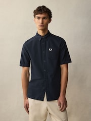 Fred Perry SS Oxford Shirt - Image 1 of 9