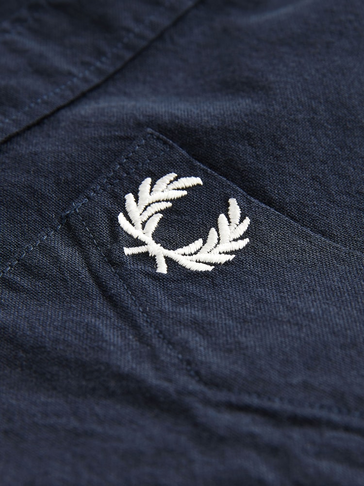 Fred Perry SS Oxford Shirt - Image 9 of 9