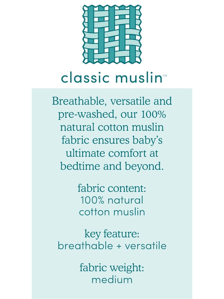 Aden & Anais Essentials Muslin 100% Cotton Blankets 4 Pack - Image 4 of 5