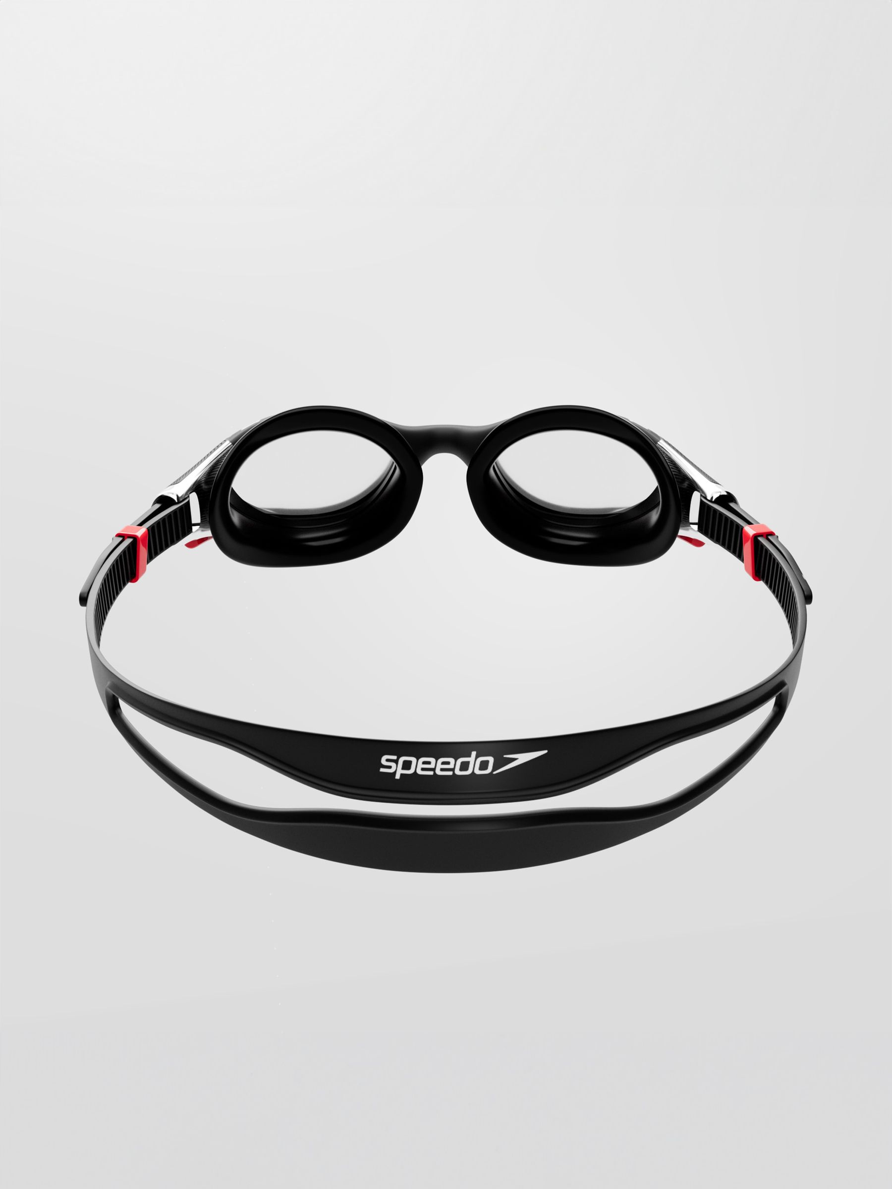 Buy Speedo Black/Red Adults Biofuse 2.0 Mirror Goggles from the