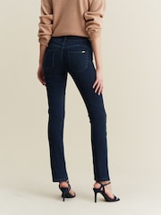 Inky Blue Denim Slim Lift And Shape Jeans - Image 3 of 6