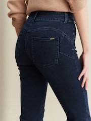 Inky Blue Denim Slim Lift And Shape Jeans - Image 4 of 6