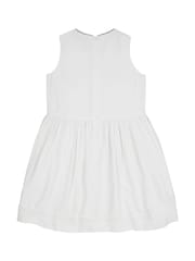 Tommy Hilfiger White Ceremonial Lace Dress - Image 2 of 2